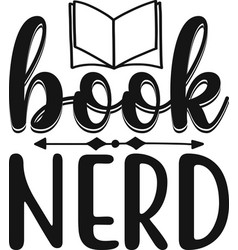 Book Nerd Svg Reading Librarian