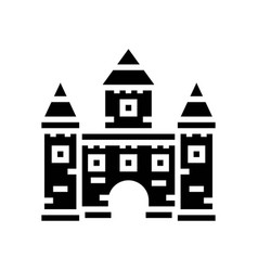 Castle Toy Baby Glyph Icon