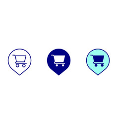 Supermarket Icon - Navigation Set