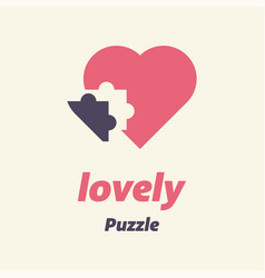 Heart Puzzle Logo