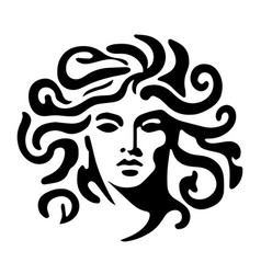 Ancient Greek Gorgon Medusa Logo