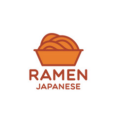 Food Ramen Logo Design For Japanese Restaurant