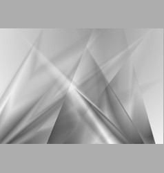 Grey Glossy Silver Metal Gradient Background