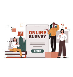 People With Online Survey