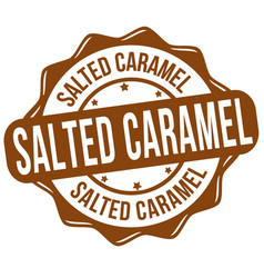 Salted Caramel Grunge Rubber Stamp