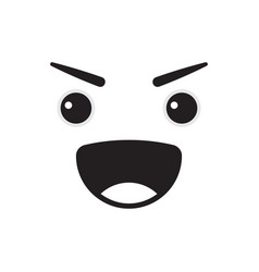 Angry Face Emoticon