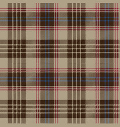 Brown Red And Blue Tartan Plaid Pattern