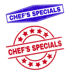 Chef S Specials Textured Watermarks In Circle