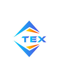 Tex Abstract Technology Logo Design On White