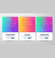 Cyber Sport Flyer Concepts