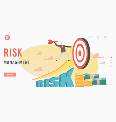 Risk Management Landing Page Template High