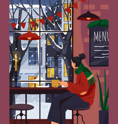 Winter Cafe Or Restaurant Indoor Image