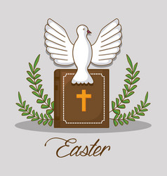Easter celebration design Royalty Free Vector Image