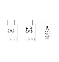 Tests To Validate Visual Acuity Within