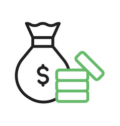 Money Bag Icon Image