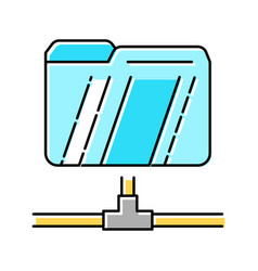 Data Folder Color Icon