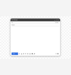 Mail Mockup Screen Template Browser Window