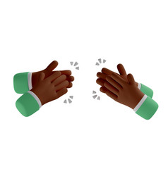 3d Icon Clapping Hands