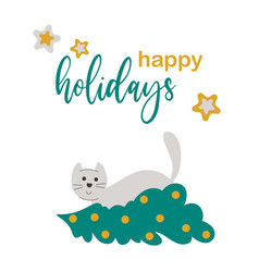 Happy Holidays Christmas Card