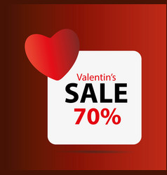 Valentines Sale Banner Day