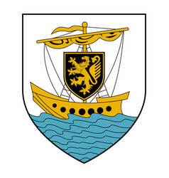 Coat Arms City Galway In Ireland