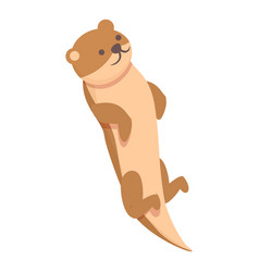 Fur Weasel Icon Cartoon Stoat Animal