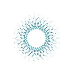 Halftone Circle Dots