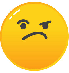 Angry Emoji Mad Face Smiley Icon