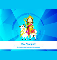 Goddess Durga - First Form- Maa Shailputri