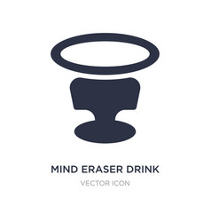 Mind Eraser Drink Icon On White Background Simple