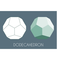 Dodecahedron Platonic Solid Sacred Geometry