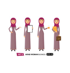 Arab Business Women Flat Enjoying Cup