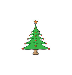 Christmas Tree Logo Icon