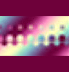 Colourful Gradient Halftone Dots Background