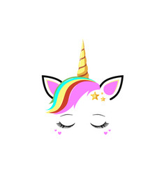 Unicorn With Eyelashes