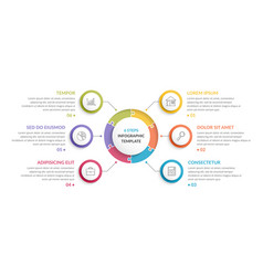 Circle Infographics - Six Elements