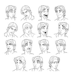 Cartoon Expression Set