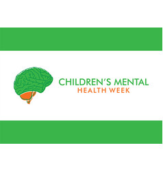 Children Mental Health Week