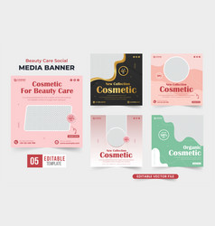 Cosmetic And Beauty Product Sale Template