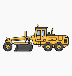 Grader Construction Machine Flat