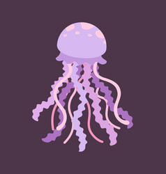 Jellyfish Art Underwater Marine Animal Cartoon