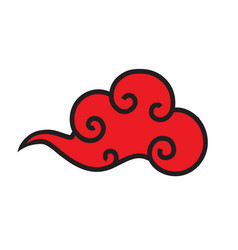 Tibetan Cloud Symbol Elegant Style