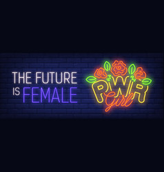 Future Is Female Neon Sign