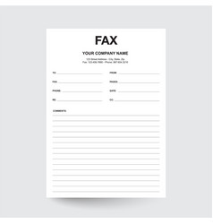 Fax Cover Sheet