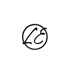 Le Street Style Modern Initial Logo Concept