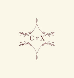 Cx Elegant Wedding Floral Initial Concept