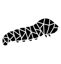 Walking Cut Out Polygonal Caterpillar