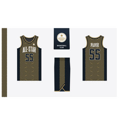 Basketball Uniform Mockup Template Design