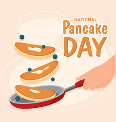 Pancake Day Poster Traditional Food