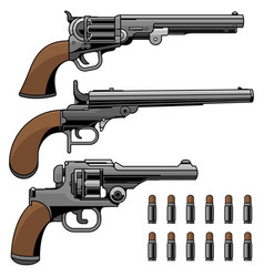 Vintage Guns Set